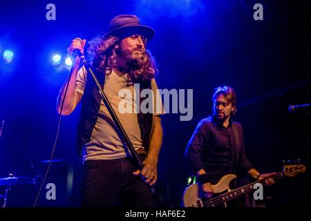 Mailand, Italien. 29. November 2016. Die Antwort, nördlichen irischen Hard Rock und Blues-Rock-Band, tritt bei Magazzini Generali in Mailand, Italien © Mairo Cinquetti/Pacific Press/Alamy Live News Stockfoto