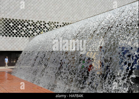 Jardim da Agua, Wasser Garten, Oceanario de Lisboa, Lissabon Ozeanarium Parque Das Nacoes, Nation Park, Lisboa, Lissabon, Portugal Stockfoto