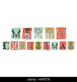 Frohe Weihnachten Stock Vektor