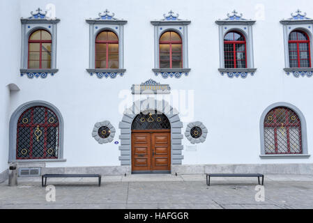 St. Gallen, Schweiz - 23. November 2016: das Rathaus von St.Gallen in der Schweiz Stockfoto