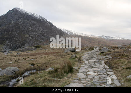 Stift yr OLE-Wen Snowdonia Nord-wales Stockfoto