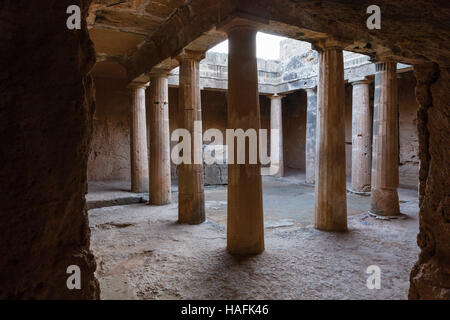 Gräber der Könige, Paphos, Zypern Stockfoto