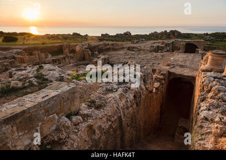 Gräber der Könige, Paphos, Zypern Stockfoto