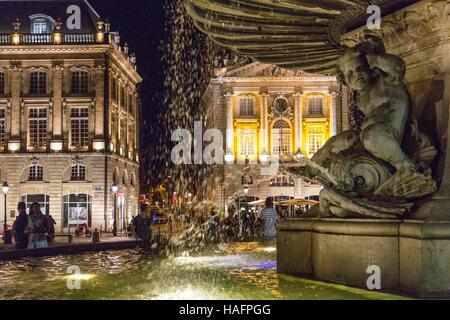 ABBILDUNG DER STADT BORDEAUX, (33) GIRONDE, AQUITAINE, FRANKREICH Stockfoto