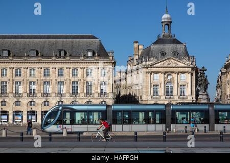 ABBILDUNG DER STADT BORDEAUX, (33) GIRONDE, AQUITAINE, FRANKREICH Stockfoto