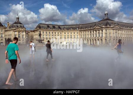 ABBILDUNG DER STADT BORDEAUX, (33) GIRONDE, AQUITAINE, FRANKREICH Stockfoto