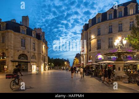 ABBILDUNG DER STADT BORDEAUX, (33) GIRONDE, AQUITAINE, FRANKREICH Stockfoto