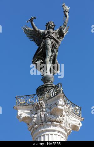 ABBILDUNG DER STADT BORDEAUX, (33) GIRONDE, AQUITAINE, FRANKREICH Stockfoto