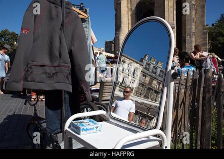 ABBILDUNG DER STADT BORDEAUX, (33) GIRONDE, AQUITAINE, FRANKREICH Stockfoto