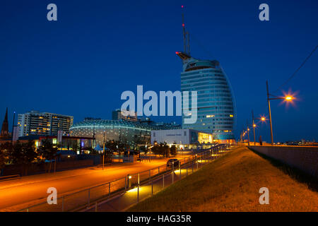 Atlantic Sail City und Klimahouse, Bremerhaven, Deutschland Stockfoto