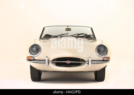 1964 Jaguar E-Type Serie 1 Drophead Coupe Stockfoto