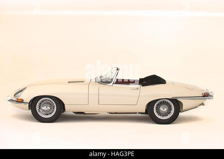 1964 Jaguar E-Type Serie 1 Drophead Coupe Stockfoto