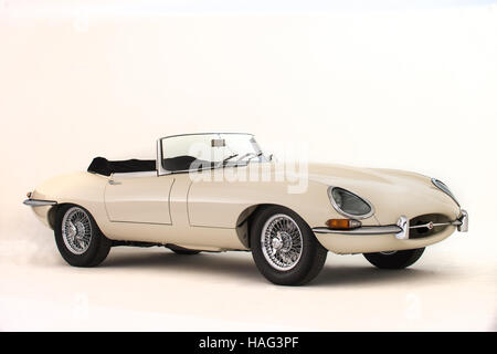 1964 Jaguar E-Type Serie 1 Drophead Coupe Stockfoto