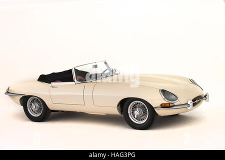 1964 Jaguar E-Type Serie 1 Drophead Coupe Stockfoto