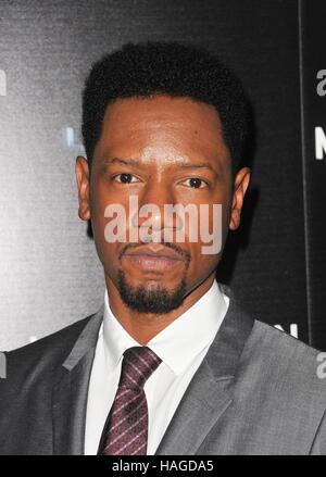 Los Angeles, Kalifornien, USA. 30. November 2016. Tory Kittles im Ankunftsbereich für "Man Down" Premiere, Arclight Hollywood, Los Angeles, Kalifornien 30. November 2016. Bildnachweis: Elizabeth Goodenough/Everett Collection/Alamy Live-Nachrichten Stockfoto