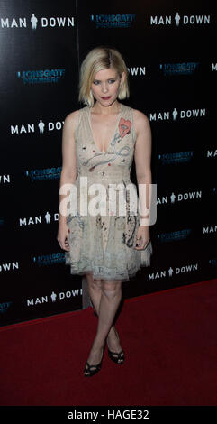 Hollywood, USA. 30. November 2016. Kate Mara besucht die Premiere von Lionsgate Premiere "Man Down" im ArcLight Hollywood am 30. November 2016 in Hollywood, Kalifornien Credit: The Foto Zugang/Alamy Live News Stockfoto