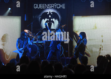 Fort Lauderdale, Florida, USA. 30. November 2016. Queensryche führt auf die Kultur Raum am 30. November 2016 in Fort Lauderdale, Floridaorida. Bildnachweis: Mpi04/Medien Punch/Alamy Live-Nachrichten Stockfoto