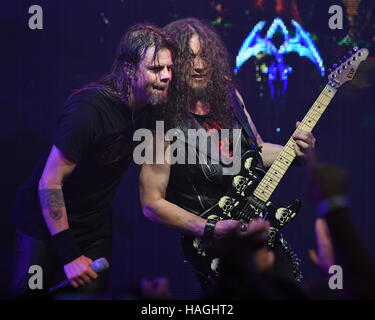 Fort Lauderdale, Florida, USA. 30. November 2016. Queensryche führt auf die Kultur Raum am 30. November 2016 in Fort Lauderdale, Floridaorida. Bildnachweis: Mpi04/Medien Punch/Alamy Live-Nachrichten Stockfoto