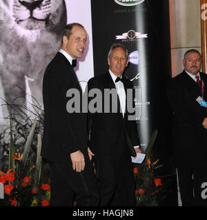 12/2016 London, UK Tusk Conservation Awards - Zeremonie und Abendessen im V&A Museum, London Stockfoto