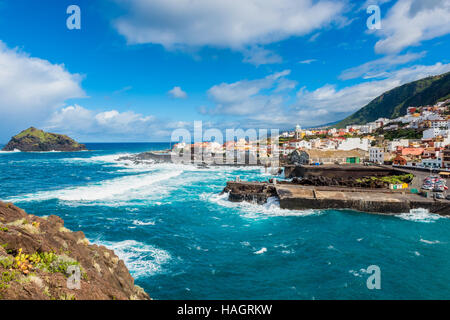 Dorf von Garachico Teneriffa Stockfoto