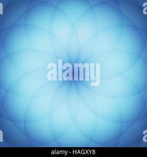 Kreis-Elemente mit blauem Hintergrund, Lager Vektor Stock Vektor