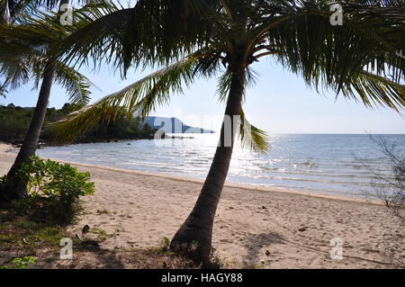 Einsamer Strand, Koh Rong, Inselparadies, Kambodscha Stockfoto