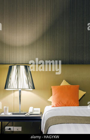 Interior Design-Detail des 3-Sterne-Hotel-Zimmer Stockfoto