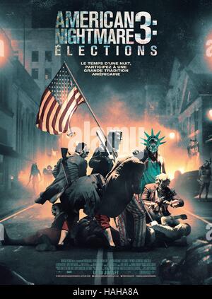 Die Säuberung: Jahr Wahljahr: 2016 USA Regie: James DeMonaco Movie Poster (Fr) Stockfoto