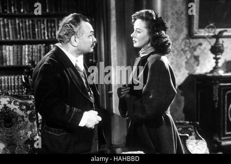 Haus des fremden Jahr: 1949 USA Regie: Joseph L. Mankiewicz Edward G. Robinson, Debra Paget Stockfoto