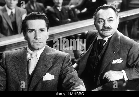 Haus des fremden Jahr: 1949 USA Regie: Joseph L. Mankiewicz Richard Conte, Edward G. Robinson Stockfoto