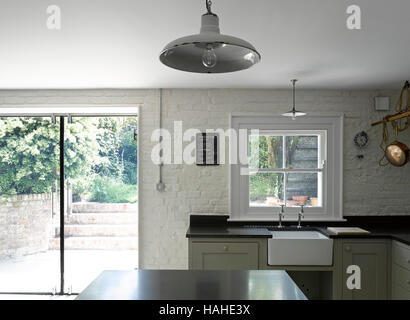 Innenraum des renovierten Hauses London. Architektonische Lager, verschiedene, Vereinigtes Königreich. Architekt: n/a, 2016. Stockfoto