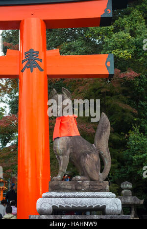 Fushimi Inari-Taisha Schrein Kyoto Japan Stockfoto