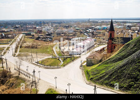 Die Stadt Tobolsk, Russland Stockfoto