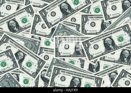 Geld Hintergrund - US-Dollar Stockfoto
