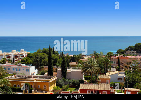 bunte Überblick über Palmanova auf Mallorca Stockfoto