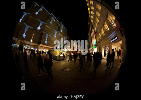 Deutsche Weihnachtsmärkte, München, Oberbayern, Deutschland, Europa Stockfoto