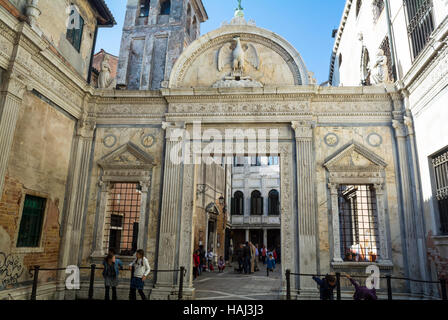 Scuola Grande di San Giovanni Evangelista Venedig Italien Stockfoto