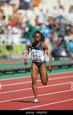 GAIL DEVERS USA Athen Griechenland 19. August 2004 Stockfoto