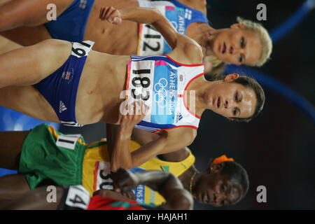 JOANNE PAVEY Großbritannien Athen Griechenland 20. August 2004 Stockfoto