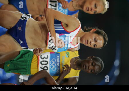 JOANNE PAVEY Großbritannien Athen Griechenland 20. August 2004 Stockfoto