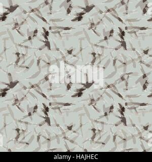 Vektor Musterdesign. Zusammenfassung Hintergrund mit Pinselstrichen. Stock Vektor