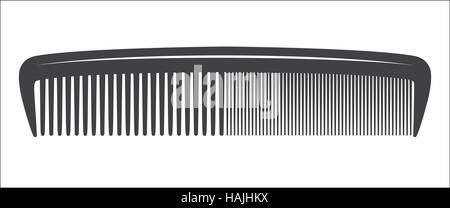 Kamm, Isolated on White Background. Vektor-Illustration. Stock Vektor