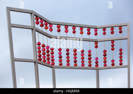 HIV Aids Denkmal in Amsterdam, Niederlande Stockfoto