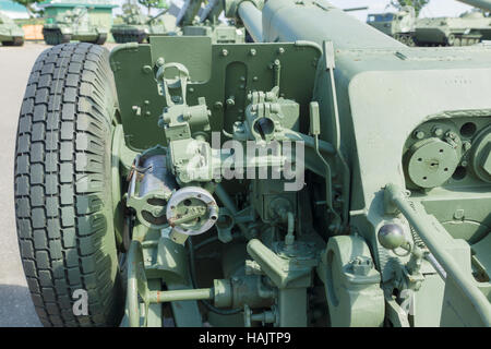 mächtige Militärindustrie Produkte dienen zur Verteidigung und Angriff Stockfoto