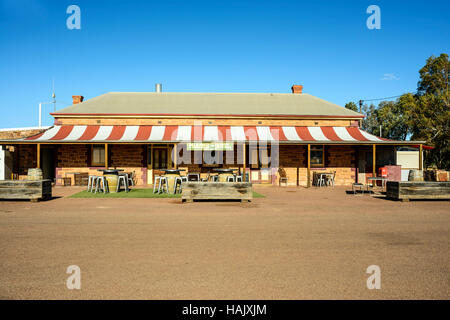 Die abgelegene Prairie Hotel im Outback Parachilna South Australia Stockfoto