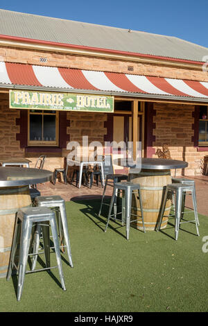 Die abgelegene Prairie Hotel im Outback Parachilna South Australia Stockfoto