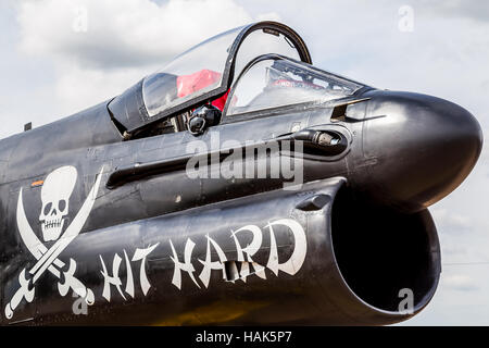 Hellenic Air Force A-7E in 2014 Royal International Air Tattoo an RAF Fairford gesehen. Stockfoto