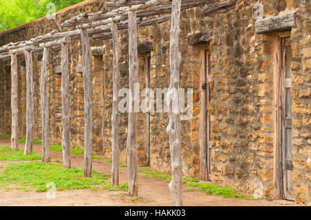 Mission San Jose Wand, San Antonio Missions National Historical Park, San Antonio, Texas Stockfoto