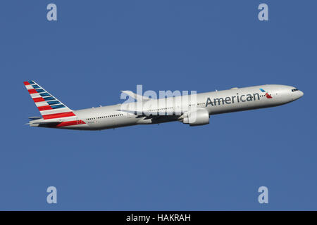 AMERIKANISCHE 777 300 Stockfoto