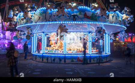 Messegelände Winter Wonderland, Hyde Park, London, England, Vereinigtes Königreich. Stockfoto